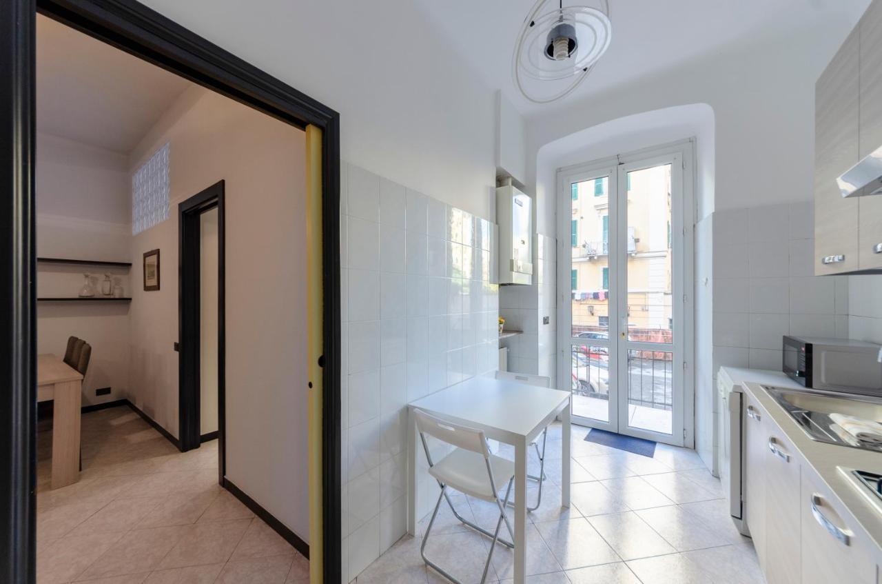Altido Modern Flat For 6 In The Heart Of Genova Foce Leilighet Eksteriør bilde