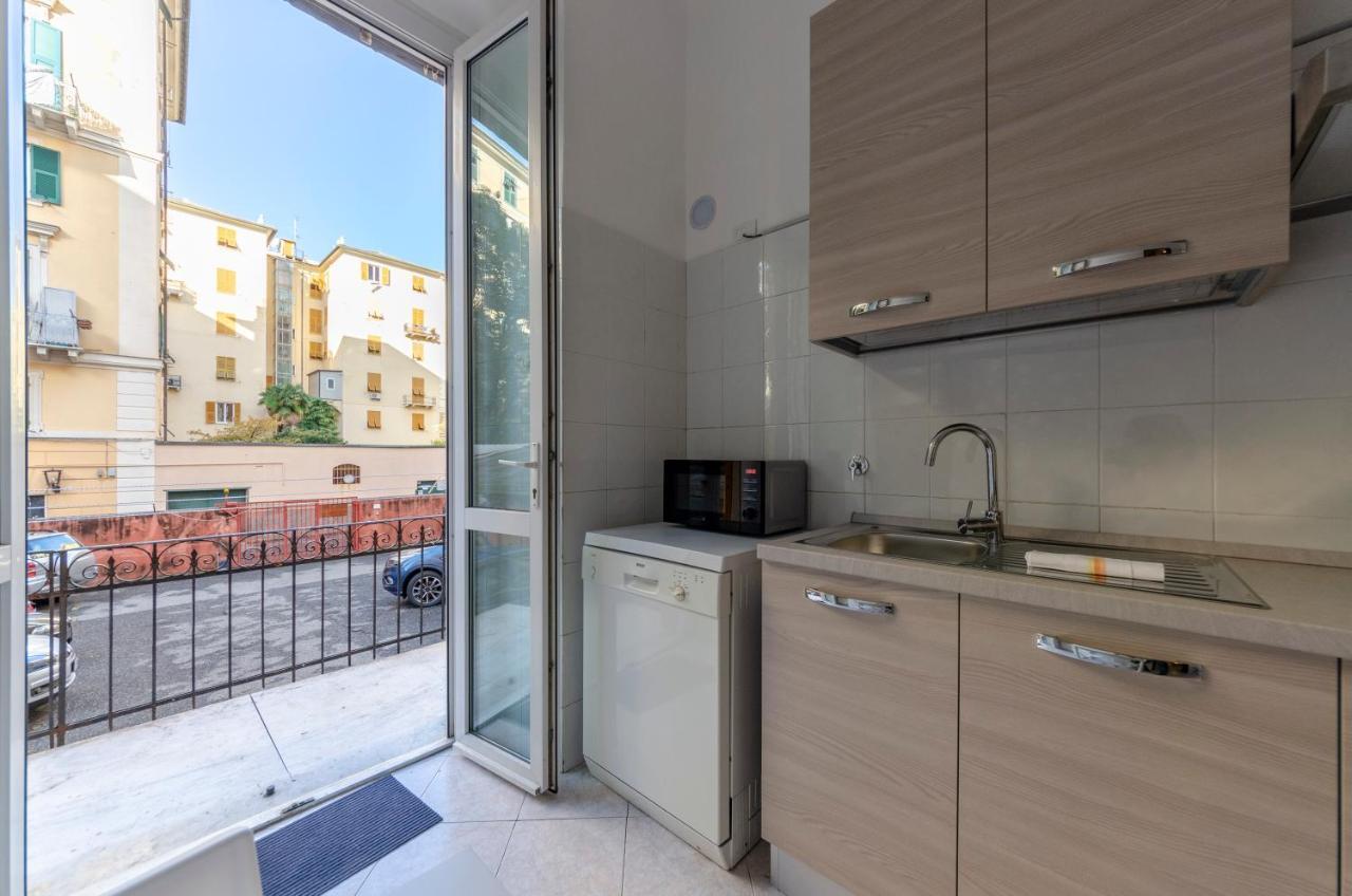 Altido Modern Flat For 6 In The Heart Of Genova Foce Leilighet Eksteriør bilde